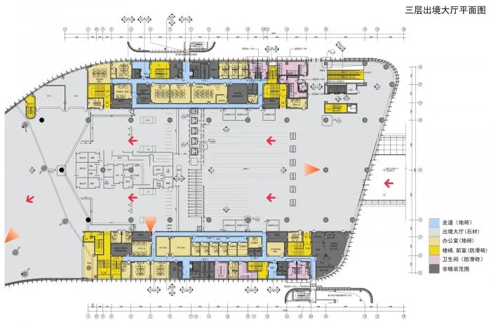 BIM Architecture | Liantang Port in Shenzhen: China's first "one-stop customs clearance for passengers and goods" port/Huayang International Design Group