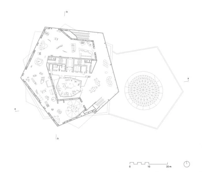BIM Architecture | Heilbronn Technology Museum, a spiral enclosed horseshoe shaped space