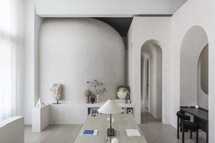 BIM Architecture | Classical Aesthetics Interprets Eternal Space: EVD Office Space/EVD