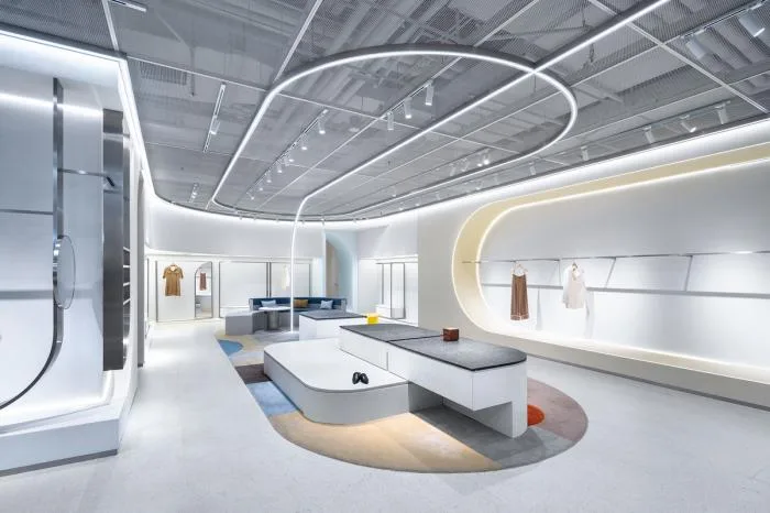 BIM Architecture | Like being in an Abstract and Constructivist Art Museum - ON/OFF Fashion Buying Shop/Studiolite