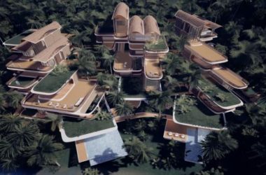 BIM Architecture: Zaha Hadid Architects’ Floating Jungle Settlement on Roatan Island-BIM WORLD