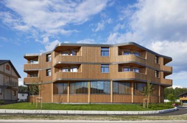 BIM Architecture | Norwegian Collection Library: Vertical Wood Weaves and Soft Facades by Helen & Hard-BIM WORLD
