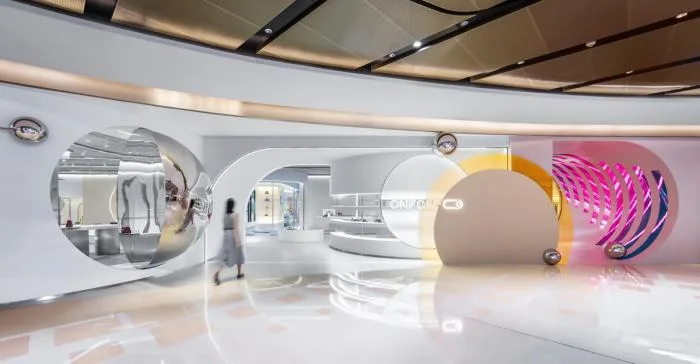 BIM Architecture | Like being in an Abstract and Constructivist Art Museum - ON/OFF Fashion Buying Shop/Studiolite