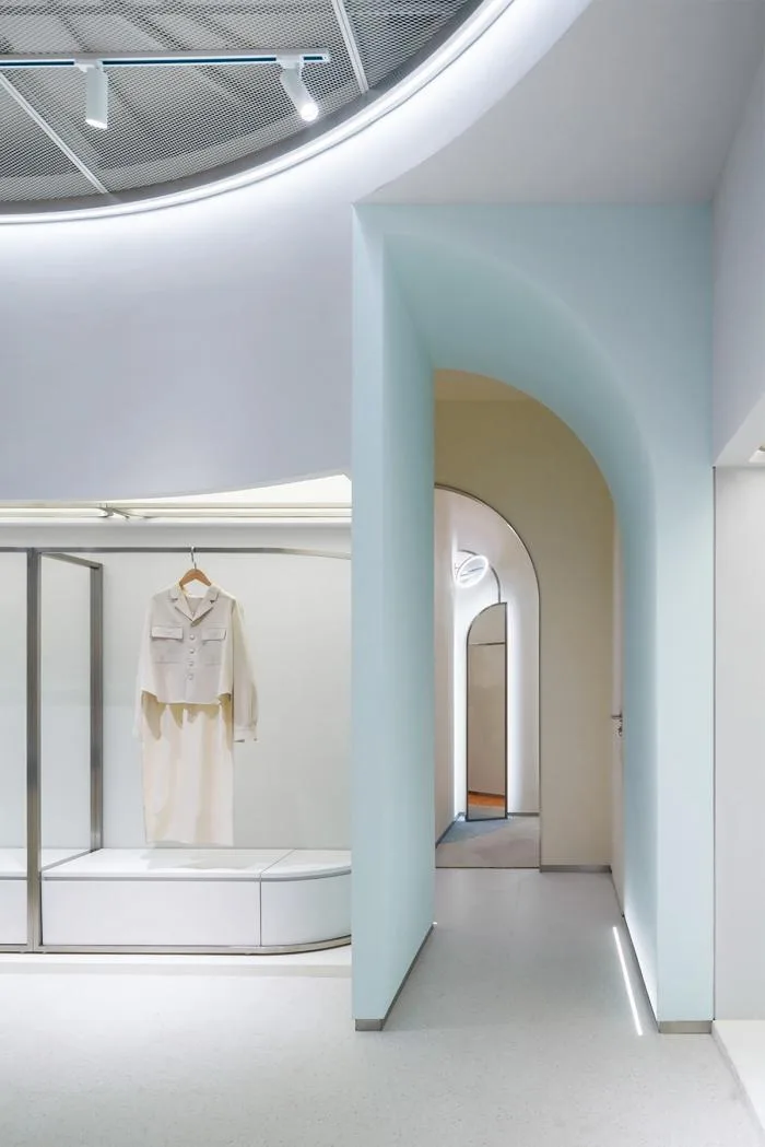 BIM Architecture | Like being in an Abstract and Constructivist Art Museum - ON/OFF Fashion Buying Shop/Studiolite