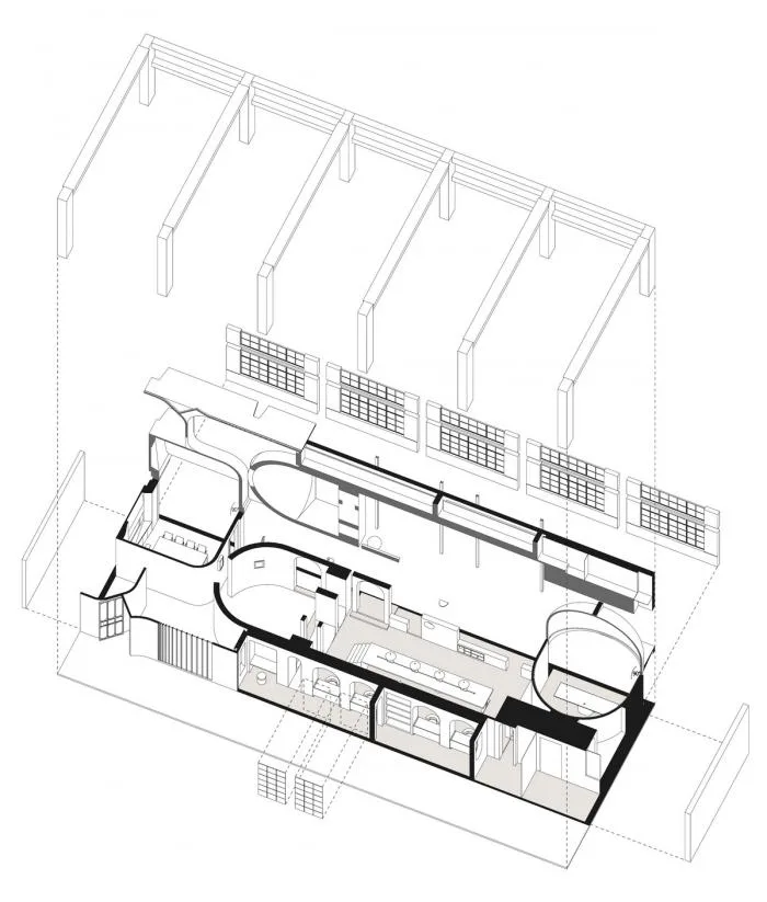 BIM Architecture | Classical Aesthetics Interprets Eternal Space: EVD Office Space/EVD