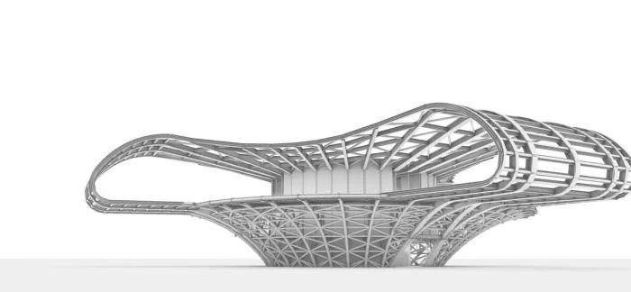 BIM Architecture | Field Space and Art Mirror: Shimao · Wave Art Museum/Beijing Riqing Architectural Design