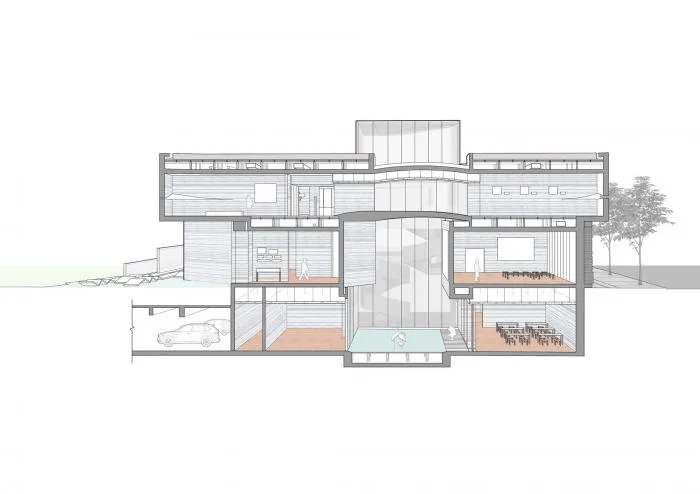 BIM Architecture | Wang Zengqi Memorial Hall Cultural Characteristic Block/Tongji University Architectural Design and Research Institute