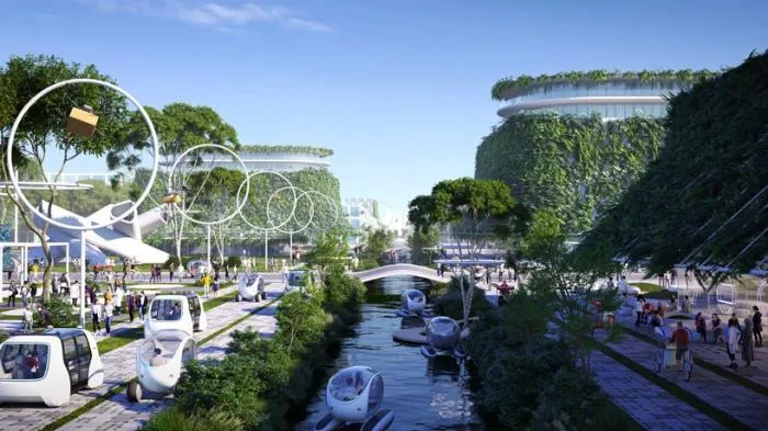 BIM Architecture | BIG collaborates with Hijjas and Ramboll to create a biodiversity city on the South Island of Penang, Malaysia