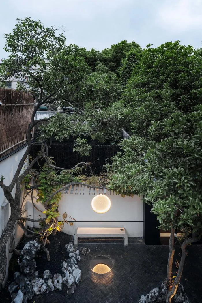 BIM architecture | One meter storage: showcasing skills quietly in a 100 square meter yard