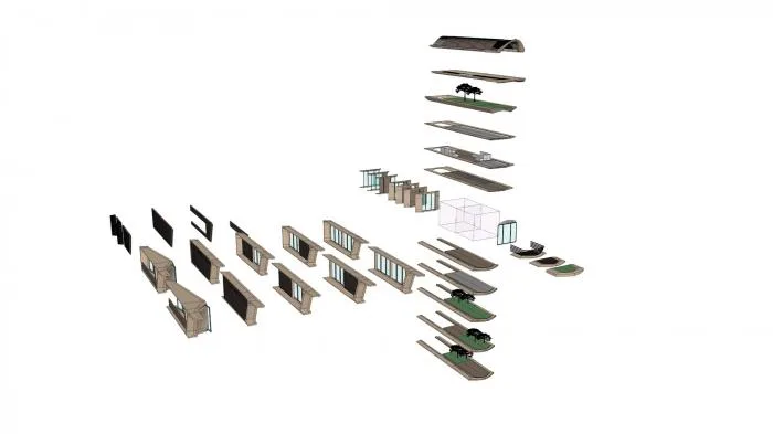 BIM Architecture | Zaha Hadid Architects' 'Roatan Island Residential' Solution, Floating Jungle Settlement