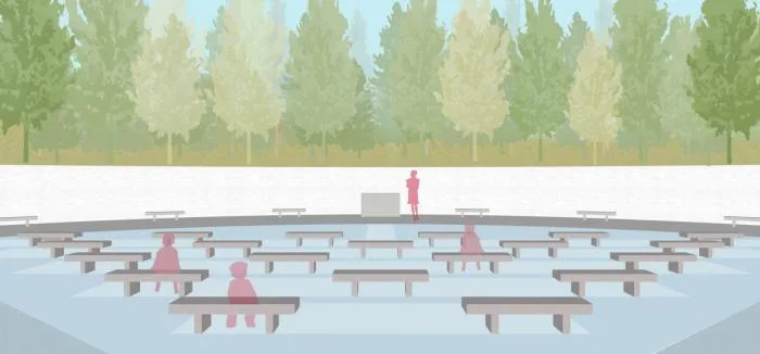 BIM Architecture | Bid Proposal for Sandy Hook Permanent Memorial Space in the United States: The World I See/Architecture Firm in Ordinary Times