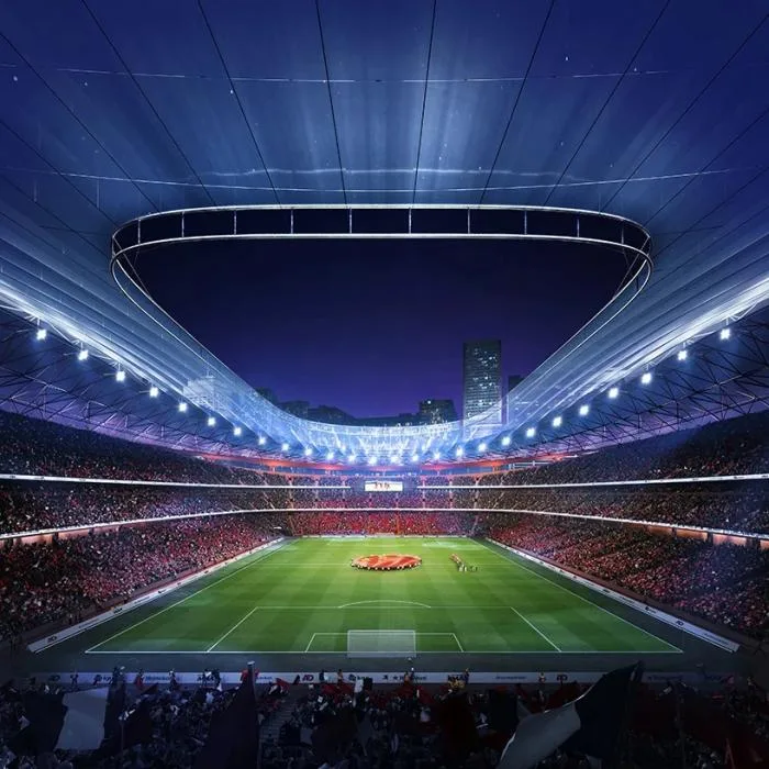 BIM Architecture | Zaha Hadid&Associates; IDEA Xi'an International Football Center is under construction as the venue for the 2023 AFC Asian Cup