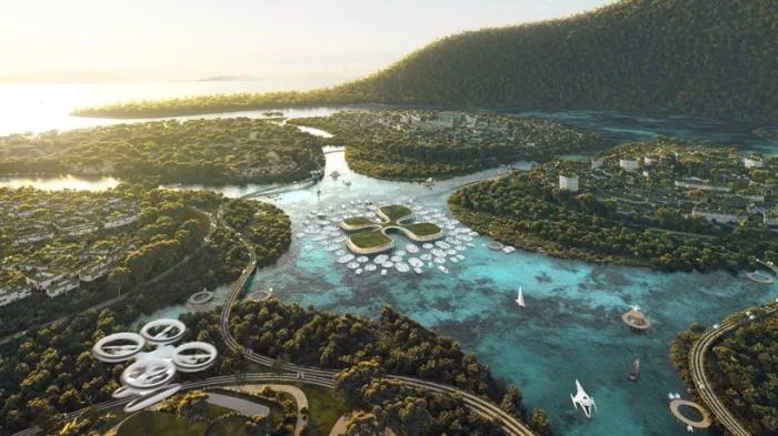 BIM Architecture | BIG collaborates with Hijjas and Ramboll to create a biodiversity city on the South Island of Penang, Malaysia
