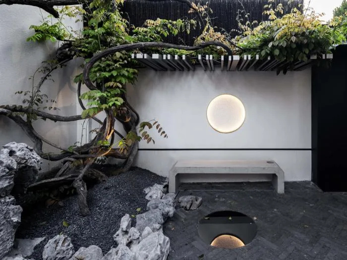 BIM architecture | One meter storage: showcasing skills quietly in a 100 square meter yard