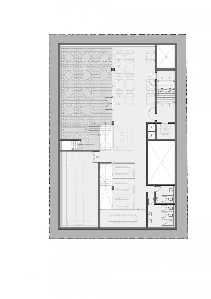 BIM Architecture | Village Small Houses Stacked in White Boxes: Korea 0914 Flagship Store