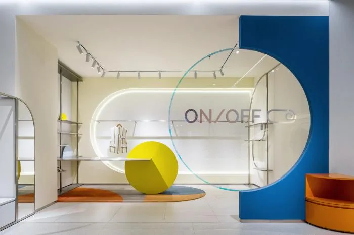 BIM Architecture | Like being in an Abstract and Constructivist Art Museum - ON/OFF Fashion Buying Shop/Studiolite