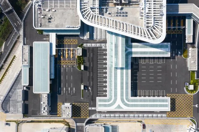 BIM Architecture | Liantang Port in Shenzhen: China's first "one-stop customs clearance for passengers and goods" port/Huayang International Design Group