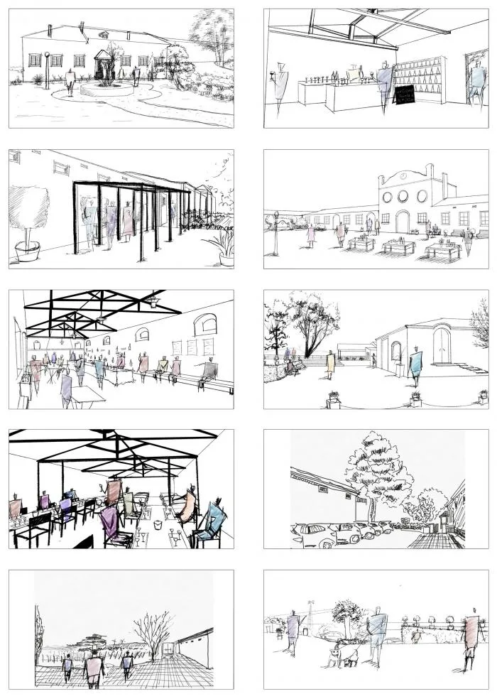 BIM Architecture | Twilight Zone: Wine Tasting Space Design at MONTE D'OIRO Winery in Portugal/PL-T Regular Architecture Firm