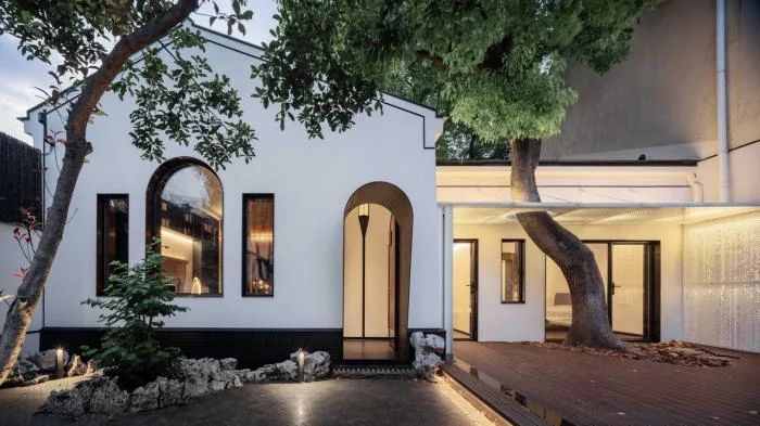 BIM architecture | One meter storage: showcasing skills quietly in a 100 square meter yard