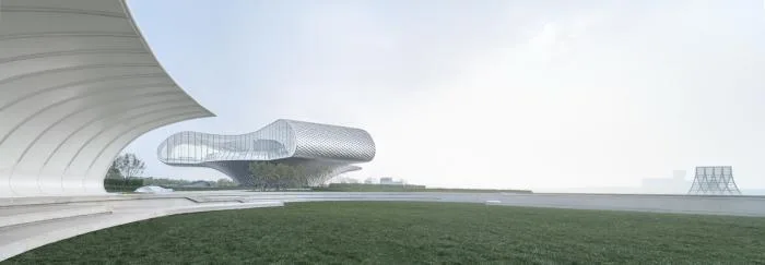 BIM Architecture | Field Space and Art Mirror: Shimao · Wave Art Museum/Beijing Riqing Architectural Design