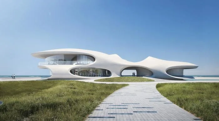 BIM Architecture | MAD's New Work 'Cloud Cave Library' is about to be completed