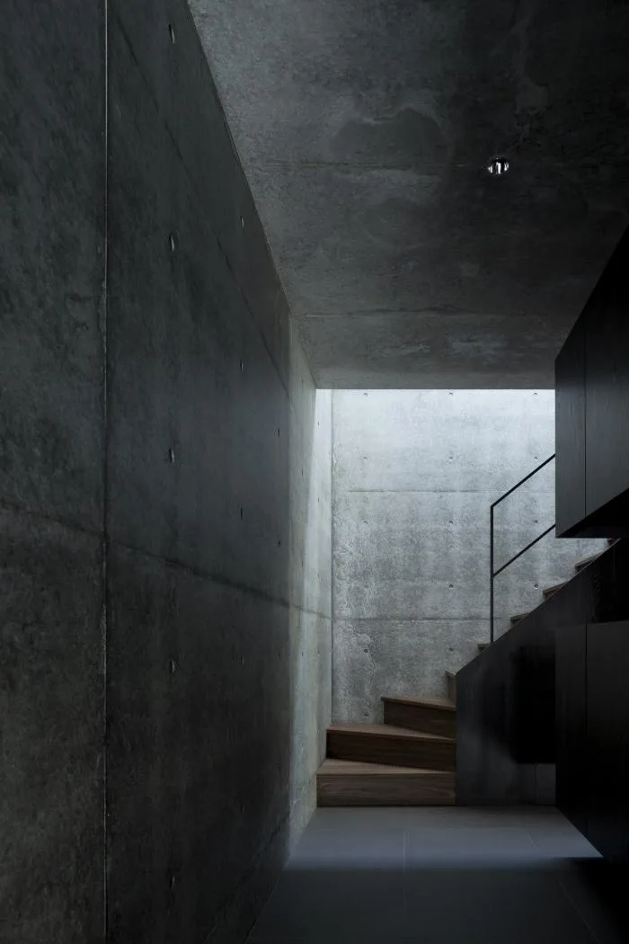BIM architecture | Half covered with vertical walls, transparent and scenic: Residential "SCAPE" in Yamagata Prefecture, Japan