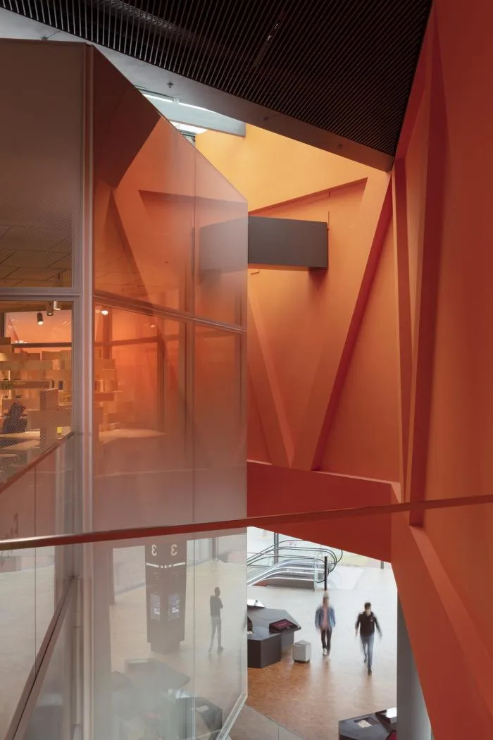 BIM Architecture | Heilbronn Technology Museum, a spiral enclosed horseshoe shaped space