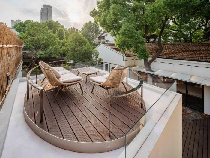 BIM architecture | One meter storage: showcasing skills quietly in a 100 square meter yard