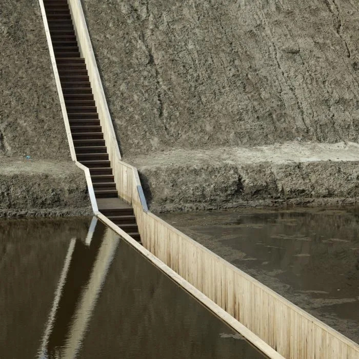 BIM Architecture | Hidden Passage Submerged in Water - Moses Bridge/RO& AD