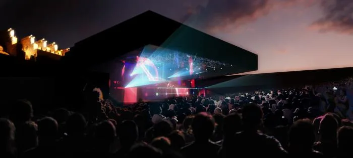 BIM Architecture | Outdoor Theater in Desert Ruins, Bolivia