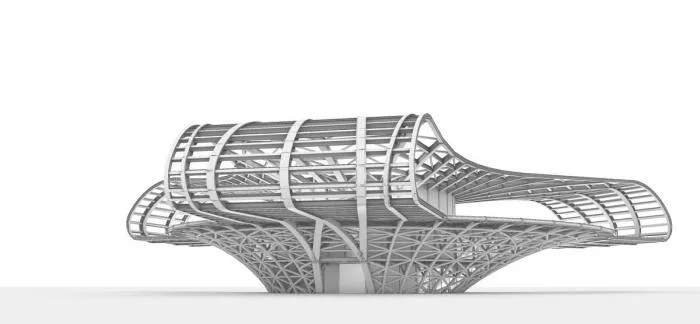BIM Architecture | Field Space and Art Mirror: Shimao · Wave Art Museum/Beijing Riqing Architectural Design