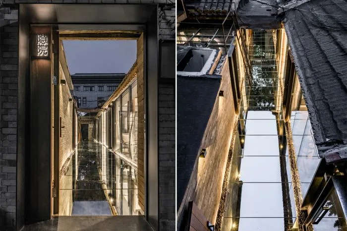 BIM Architecture | Mirror Courtyard in Hutong - Baochao Hutong Hidden Courtyard/DAGA Grand View Architecture