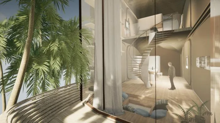 BIM Architecture | Zaha Hadid Architects' 'Roatan Island Residential' Solution, Floating Jungle Settlement