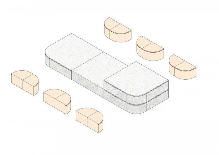 BIM Architecture | Like being in an Abstract and Constructivist Art Museum - ON/OFF Fashion Buying Shop/Studiolite