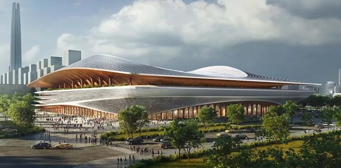 BIM Architecture | Zaha Hadid&Associates; IDEA Xi'an International Football Center is under construction as the venue for the 2023 AFC Asian Cup