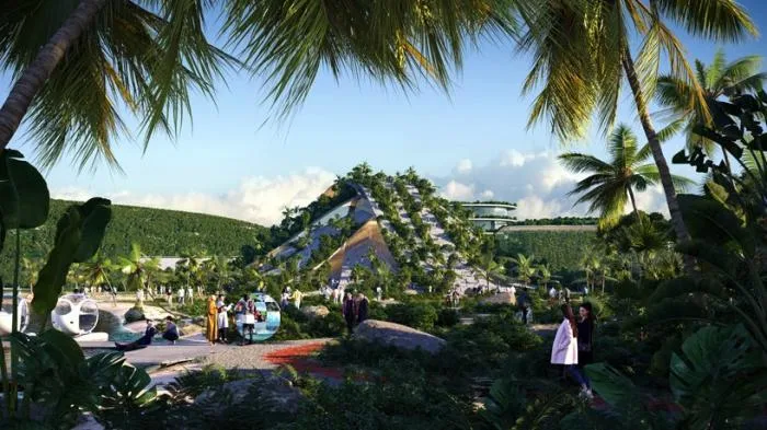 BIM Architecture | BIG collaborates with Hijjas and Ramboll to create a biodiversity city on the South Island of Penang, Malaysia