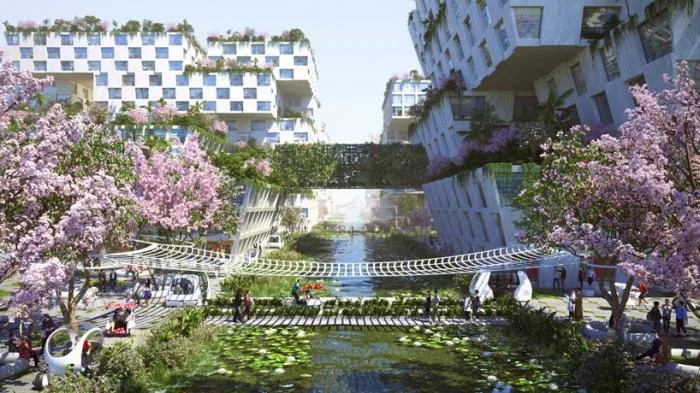 BIM Architecture | BIG collaborates with Hijjas and Ramboll to create a biodiversity city on the South Island of Penang, Malaysia