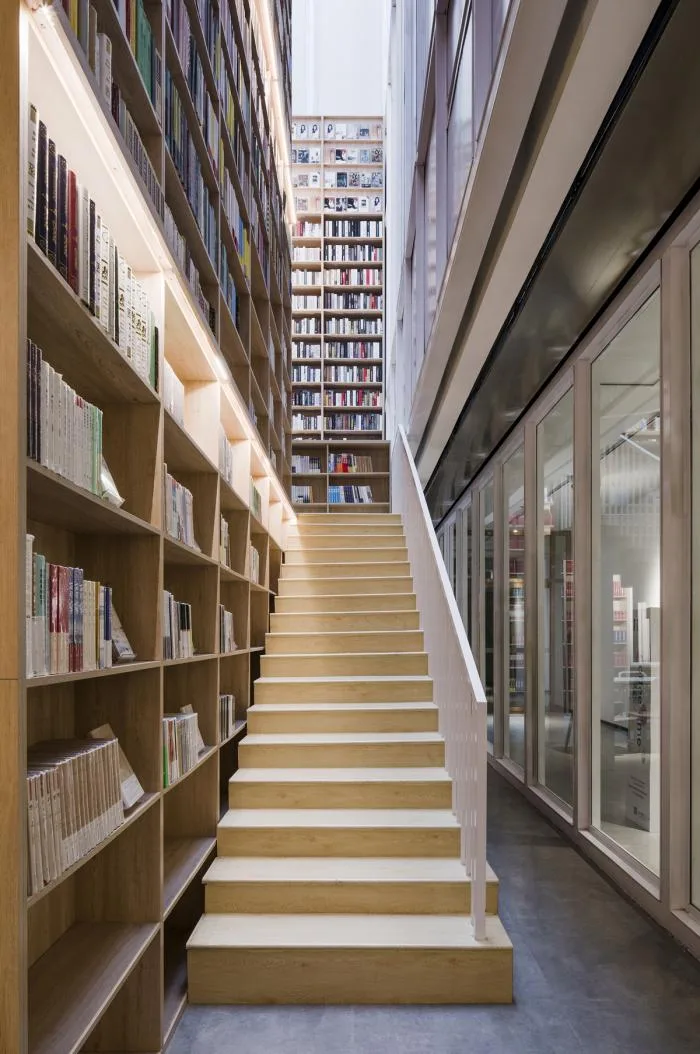 BIM Architecture | Yuanping · Meijing Bookstore: A Bookstore Hidden in the Skylight Courtyard/Shanghai Yanyang Architectural Design Studio