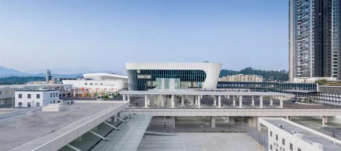 BIM Architecture | Liantang Port in Shenzhen: China's first "one-stop customs clearance for passengers and goods" port/Huayang International Design Group