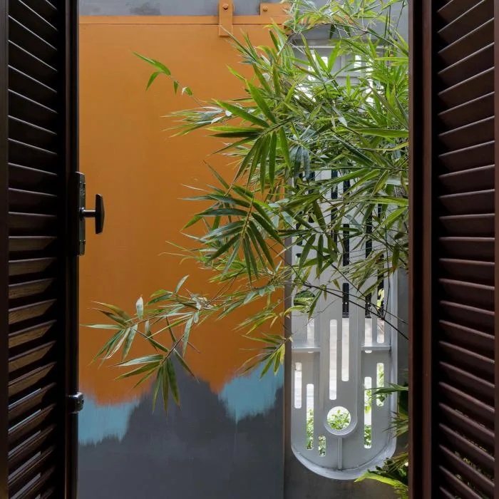 BIM architecture | Vertical courtyards adorned with greenery, balancing vitality and tranquility: V Villa Vietnam