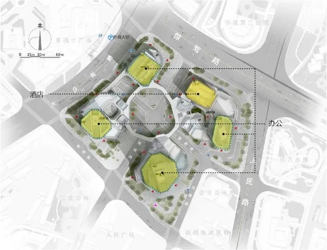Ningbo Bund meets Xiaolujiazui, Green Center reshapes the skyline of Ningbo city