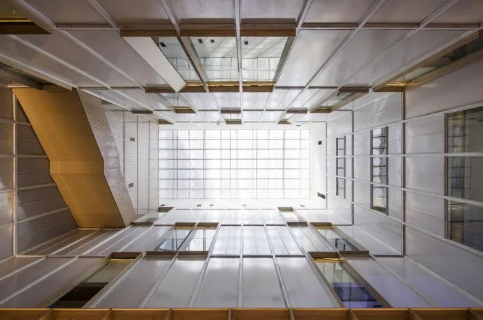 BIM Architecture | Yuanping · Meijing Bookstore: A Bookstore Hidden in the Skylight Courtyard/Shanghai Yanyang Architectural Design Studio