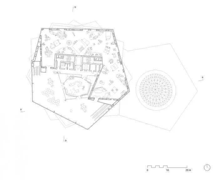 BIM Architecture | Heilbronn Technology Museum, a spiral enclosed horseshoe shaped space