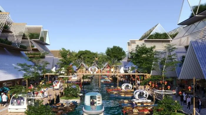 BIM Architecture | BIG collaborates with Hijjas and Ramboll to create a biodiversity city on the South Island of Penang, Malaysia
