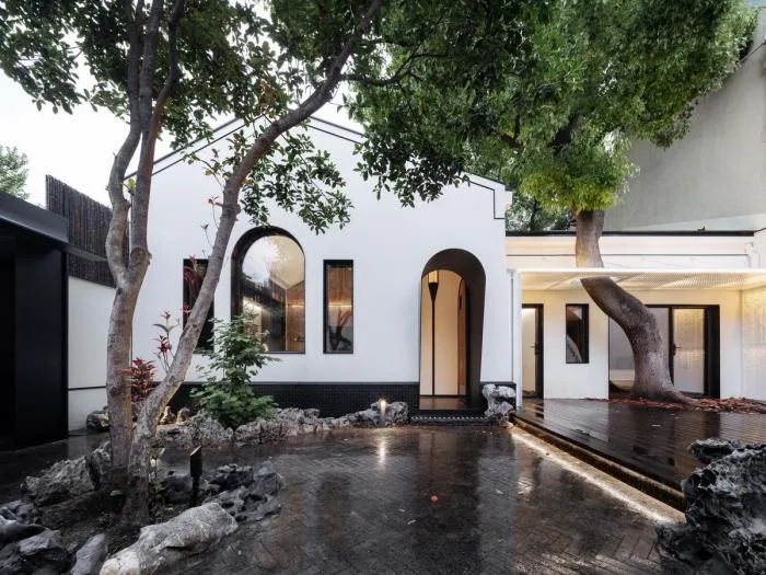 BIM architecture | One meter storage: showcasing skills quietly in a 100 square meter yard