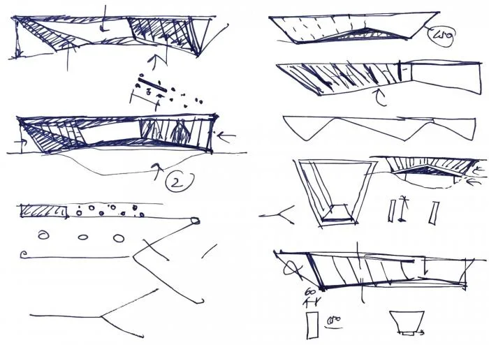BIM Architecture | Tension in Tranquility: Cross River Pedestrian Bridge at Shenzhen Pingshan Senior High School/Nansha Original