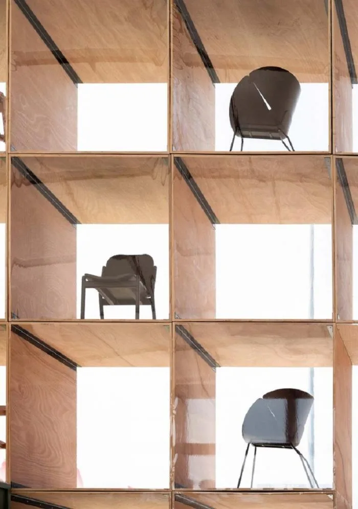 BIM Architecture | Urban Construction & Rural Rebirth, Flexible Application of Low Tech Plywood/ROOI
