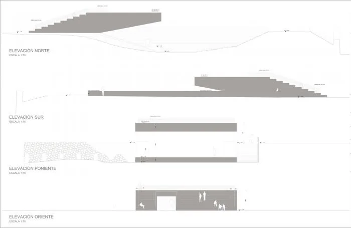 BIM Architecture | Outdoor Theater in Desert Ruins, Bolivia