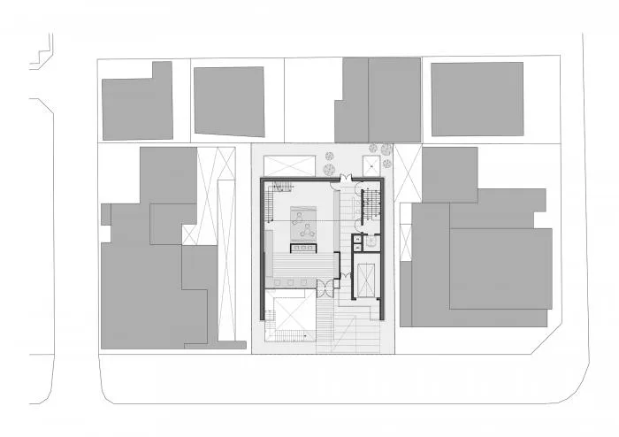 BIM Architecture | Village Small Houses Stacked in White Boxes: Korea 0914 Flagship Store