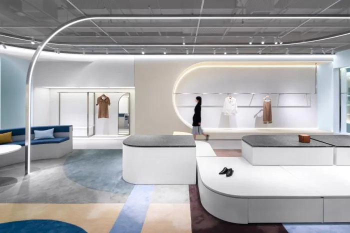 BIM Architecture | Like being in an Abstract and Constructivist Art Museum - ON/OFF Fashion Buying Shop/Studiolite